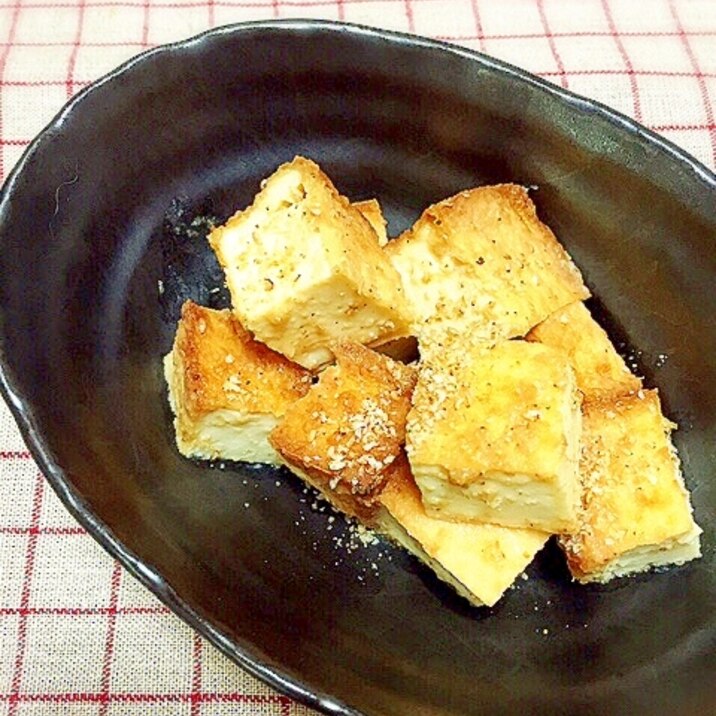 トースターで♪厚揚げのごま味噌和え